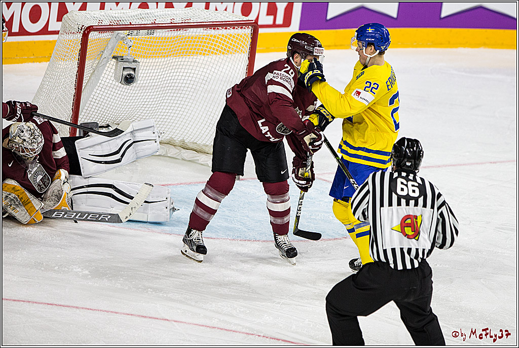 IIHF WM 2017, Schweden - Lettland, 11.05.2017